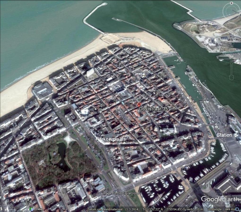 Marjori Oostende Met Gratis Parkeerplaats Zewnętrze zdjęcie